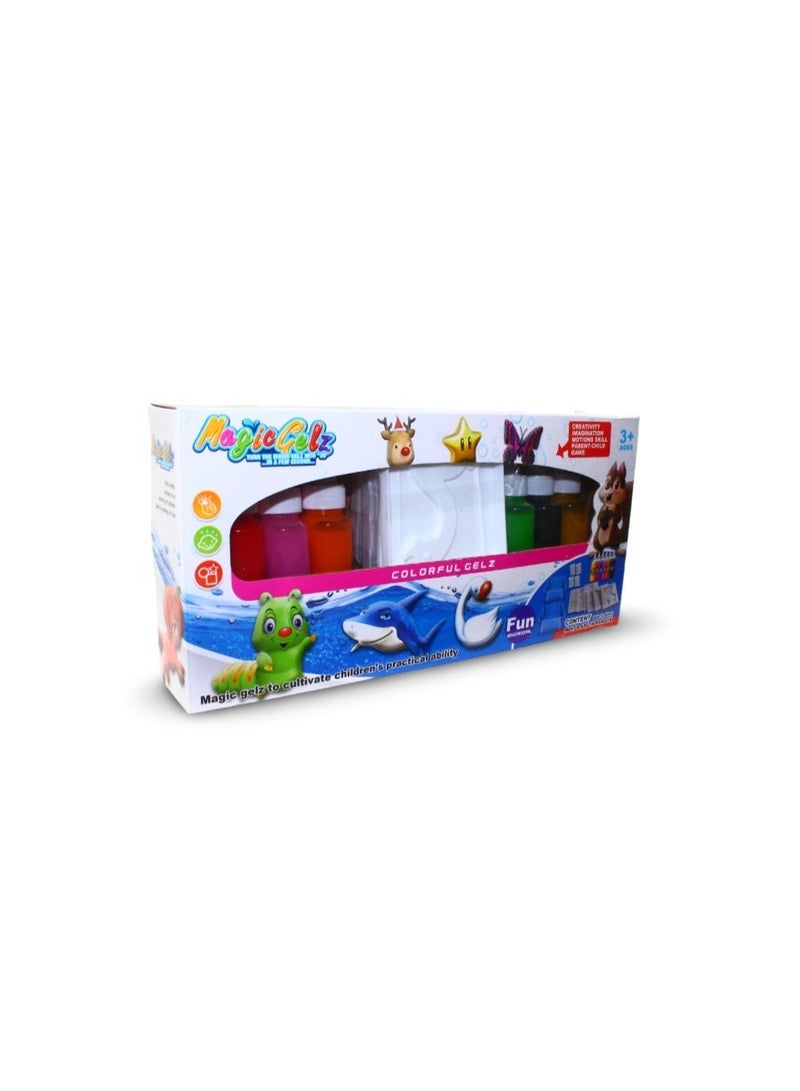 Prime Magic Gelz Creative Craft Kit – 6 Colors – Model 368 - Image 1