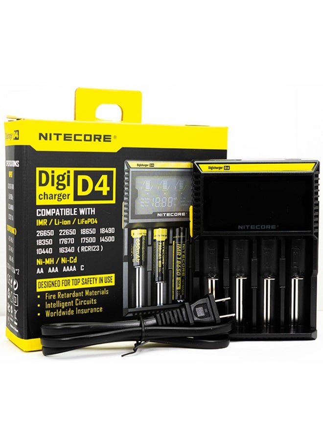 Nitecore D4 Smart Charger: 4-Bay - Image 5