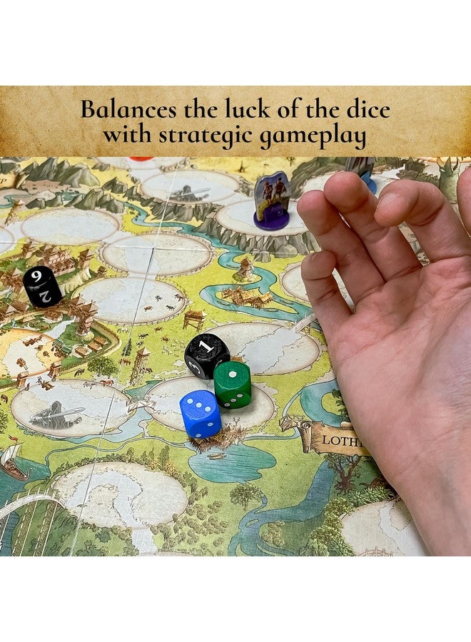 Thames & Kosmos The Lord of The Rings: Adventure to Mount Doom | Family Game | Cooperative Game | Strategy Game  - Image 5