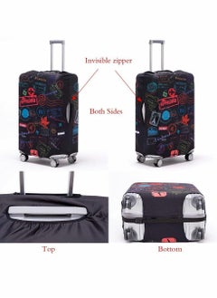 Y&D Luggage Cover, Washable Suitcase Protector Anti-scratch Suitcases Fits 26-28 Inch (L)  - Image 3