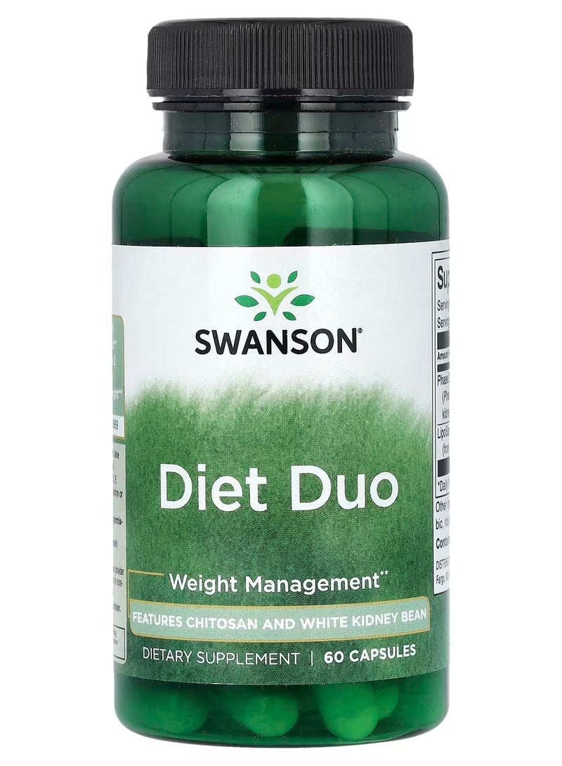Swanson, Diet Duo, 60 Capsules