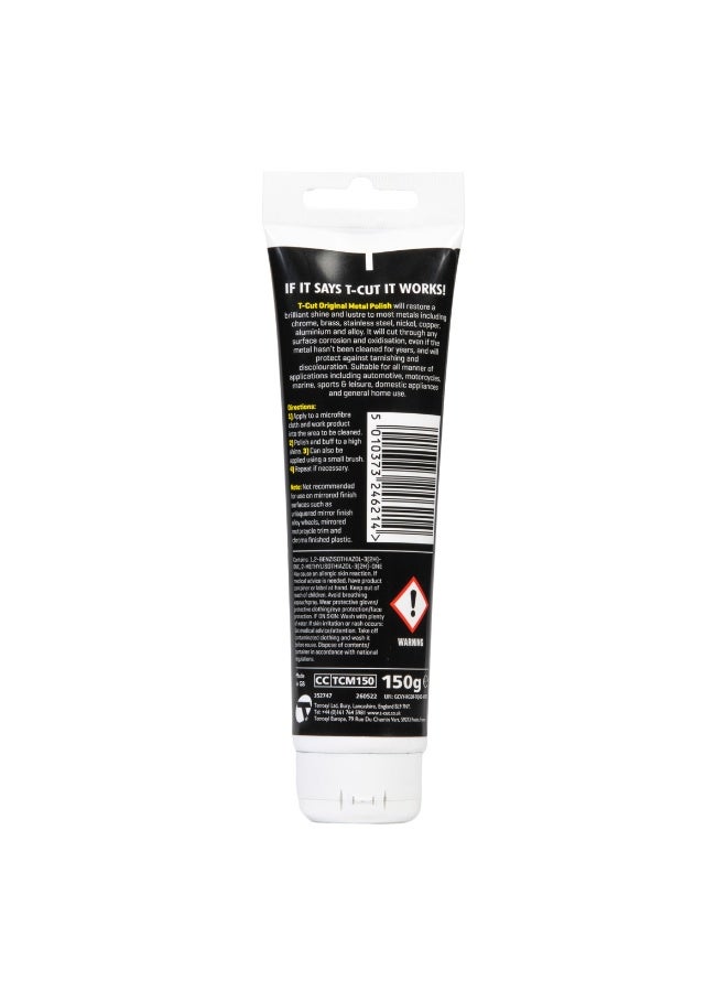 T-Cut Metal Polish 150g - Restores A Brilliant Shine And Lustre To Your Car’s Metal Surfaces - Image 2