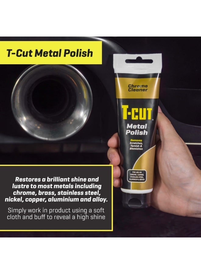 T-Cut Metal Polish 150g - Restores A Brilliant Shine And Lustre To Your Car’s Metal Surfaces - Image 4