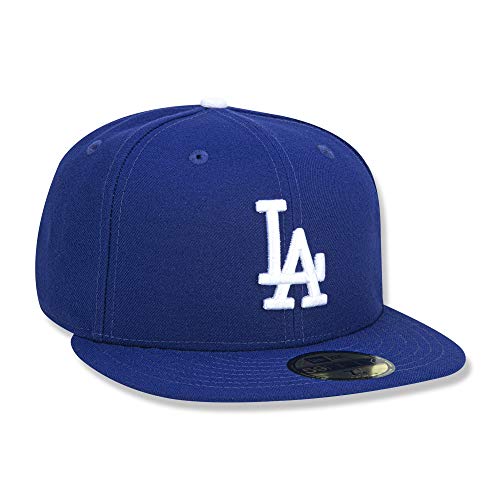 New Era 59FIFTY Los Angeles Dodgers MLB 2017 Authentic Collection On Field Game Fitted Cap Size 7 - Image 4