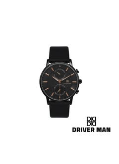 Armani men's leather watch