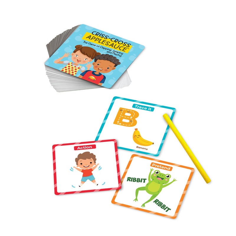 Briarpatch  Criss-Cross Applesauce Game  Early Preschool Learning For Toddlers  Kindergarten And 1St Grade - Image 2
