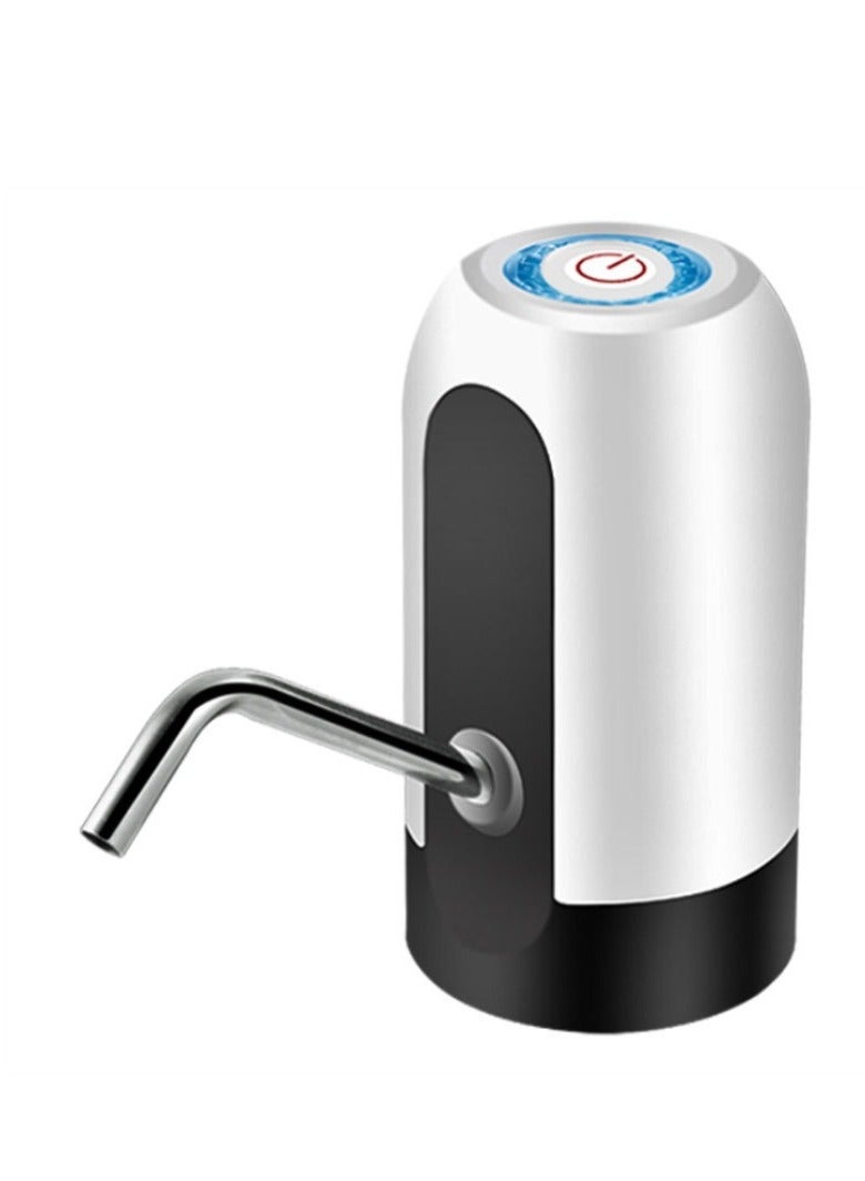 USB Charging Water Bottle Pump Electric Automatic Water Bottle Dispenser Pump (White)  - Image 2