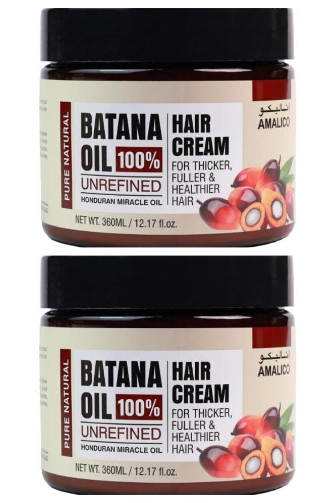 AMALICO Batana Oil 100% Unrefined Hair Cream 360ml