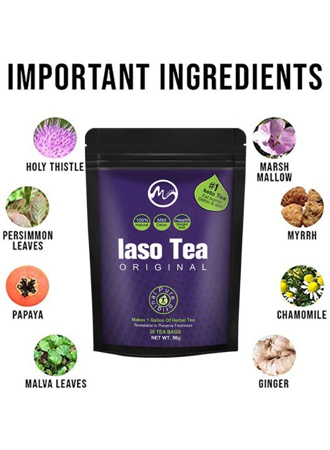 Wins Town Laso Tea,Original Keto Tea,Fat Burner Detox & Slim - Image 2