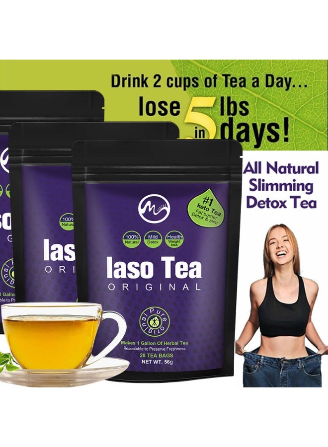 Wins Town Laso Tea,Original Keto Tea,Fat Burner Detox & Slim - Image 1