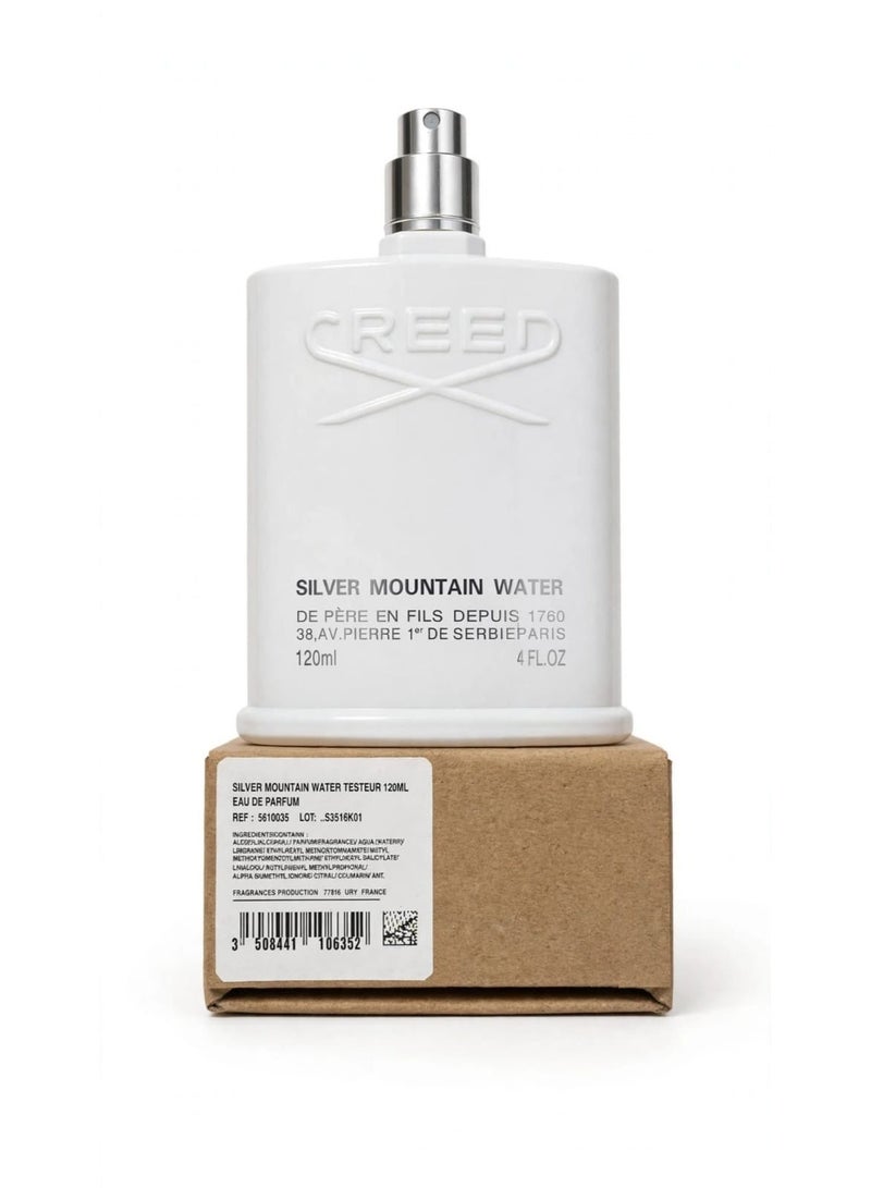Creed Silver Mountain Water 120ml (Tester - No Cap) - Image 3