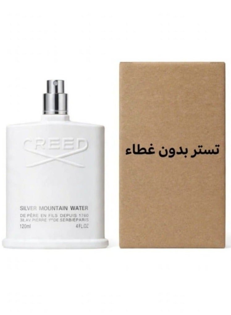 Creed Silver Mountain Water 120ml (Tester - No Cap) - Image 2