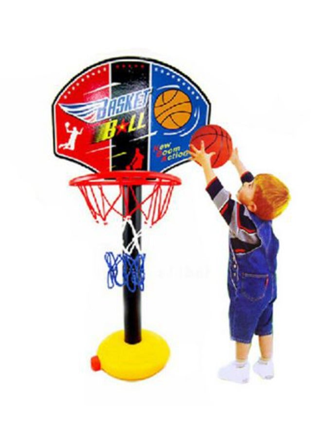 Generic Adjustable Basketball Back Board Stand And Hoop Set - Image 1