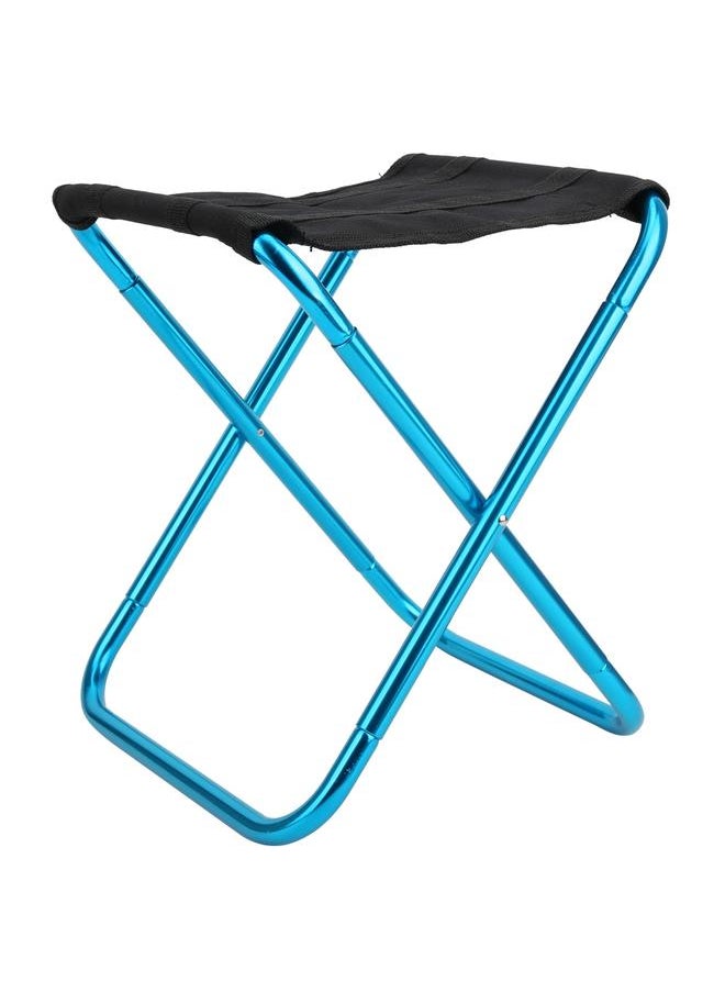 Thoraya Blue Outdoor Mini Folding Stool Portable Camping Aluminum Alloy Foldable Chair for Fishing Climbing Barbecue  - Image 2