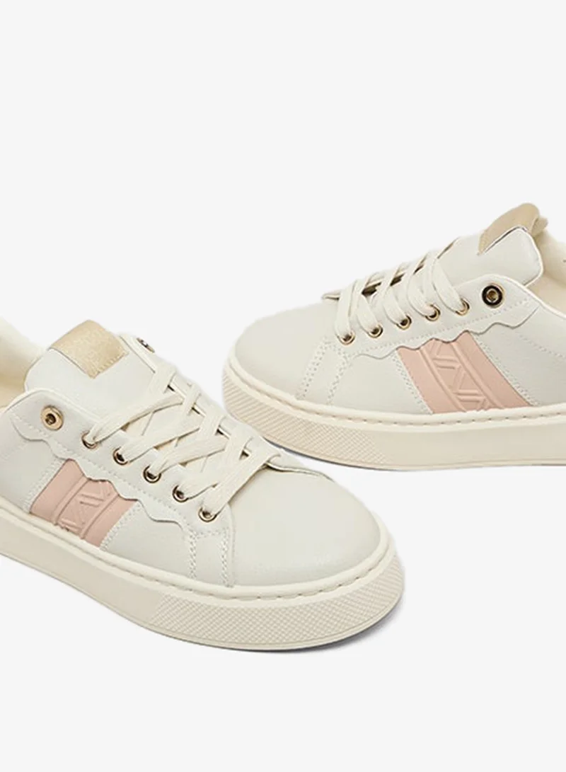 R&b  Color Block Lace-Up Sneakers for Women | Best Price UAE
