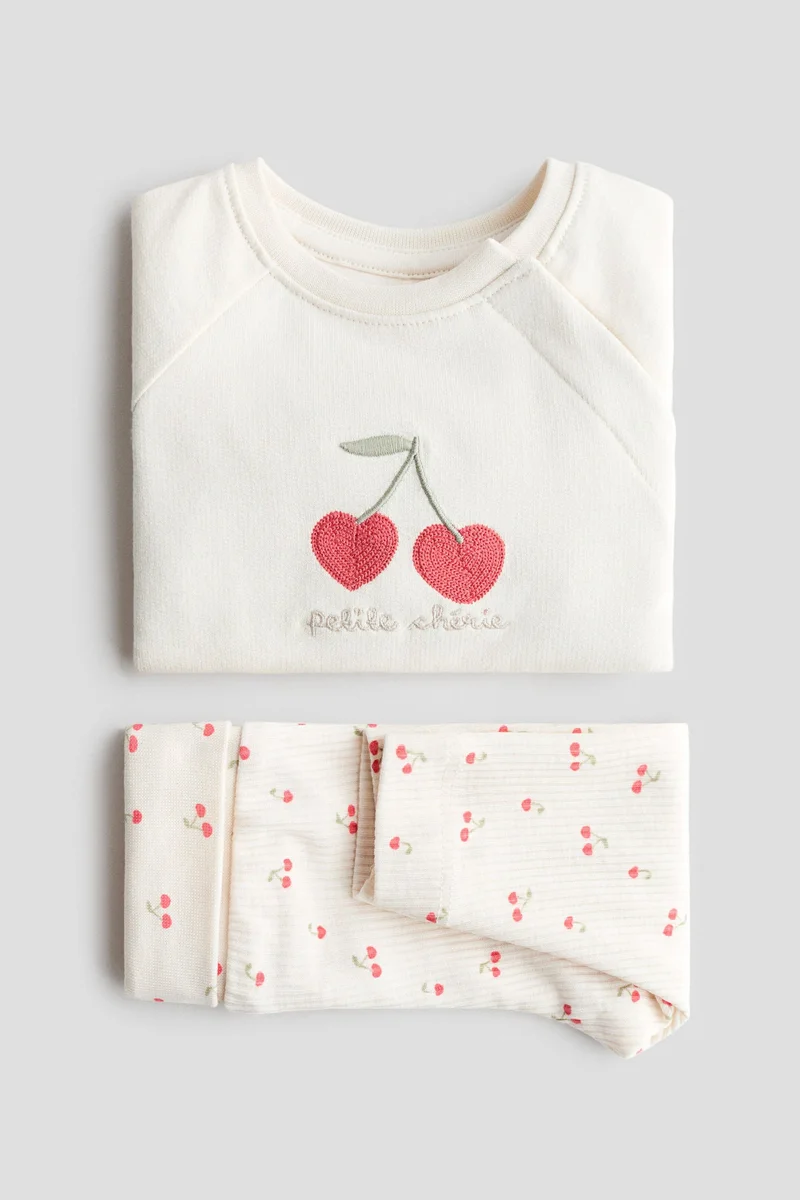 H&M 2-piece cotton set