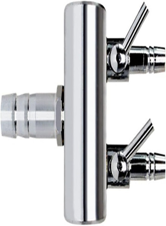 bnafes 2Pcs 2-Way Air Flow Control Lever Valve with Airline Tubing Connector for Aquarium, Fish Tank - Image 3