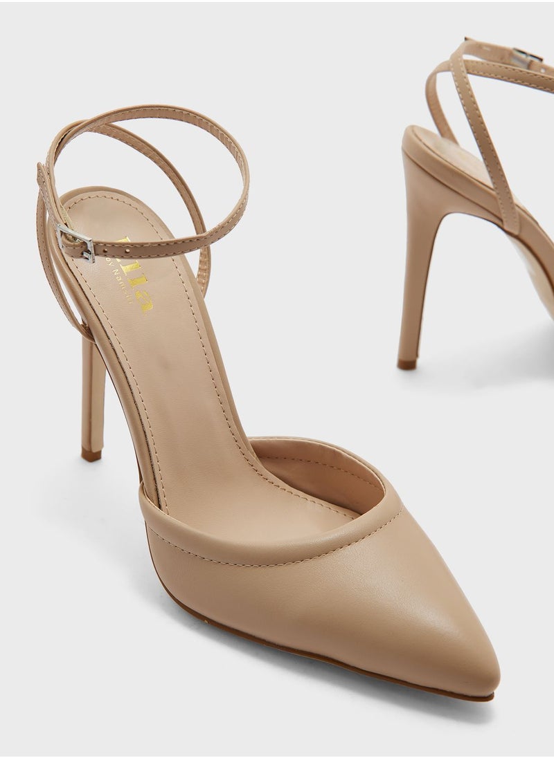 ELLA - Ankle Strap Pumps - Image 1