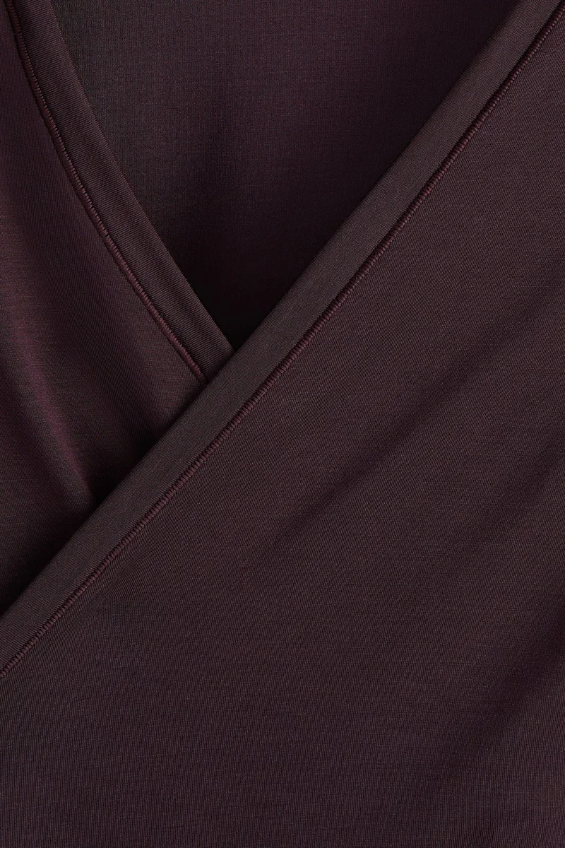 H&M  Sports wrap top in modal for Women | Best Price UAE