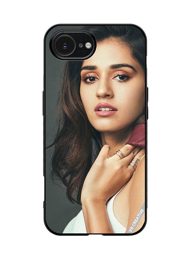 Protective Case Cover For Apple iPhone 16e Bollywood Actress Disha Pattani Design Multicolour