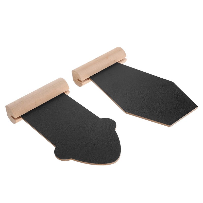 2pcs Mini Blackboards With Stand For Restaurant Menu Desktop Multifunctional Display - Image 2