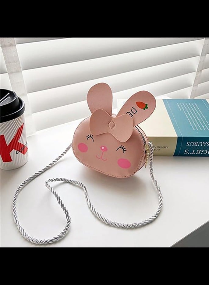 محفظة كروسبودي صغيرة للفتيات، لطيف الكرتون حقيبة كروسبودي الاطفال الفتيات عملة محفظة حقيبة يد المحفظة - Image 3