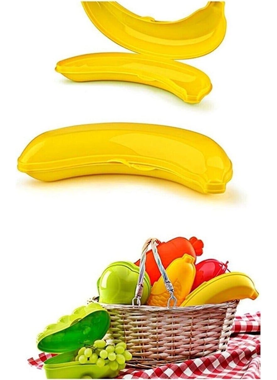 Viyalente - 500 ml Fru-Veg Banana Storage Container Set of 2 - Image 1