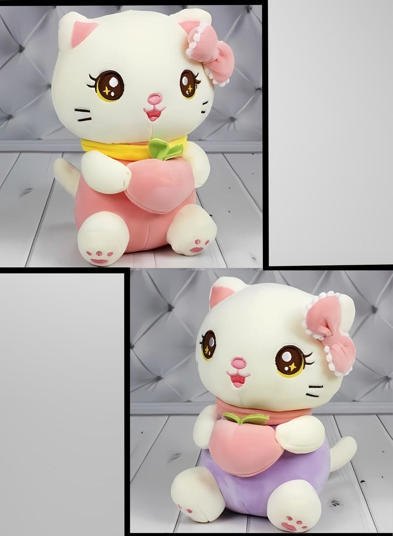 Cuddles Cute Marshmallow Cat Stuffed Animal Plush, Gifts For Kids, Soft Toys For Girls & Boys  14 Inch - Image 5