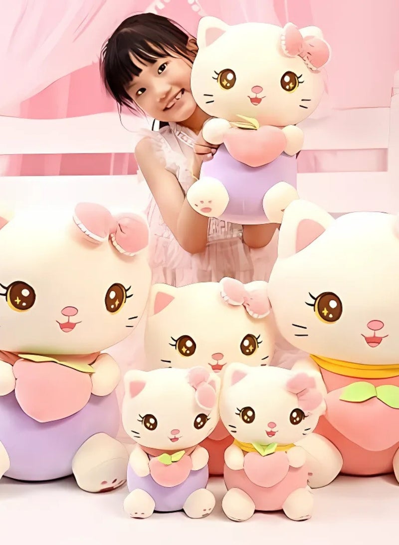 Cuddles Cute Marshmallow Cat Stuffed Animal Plush, Gifts For Kids, Soft Toys For Girls & Boys  14 Inch - Image 2