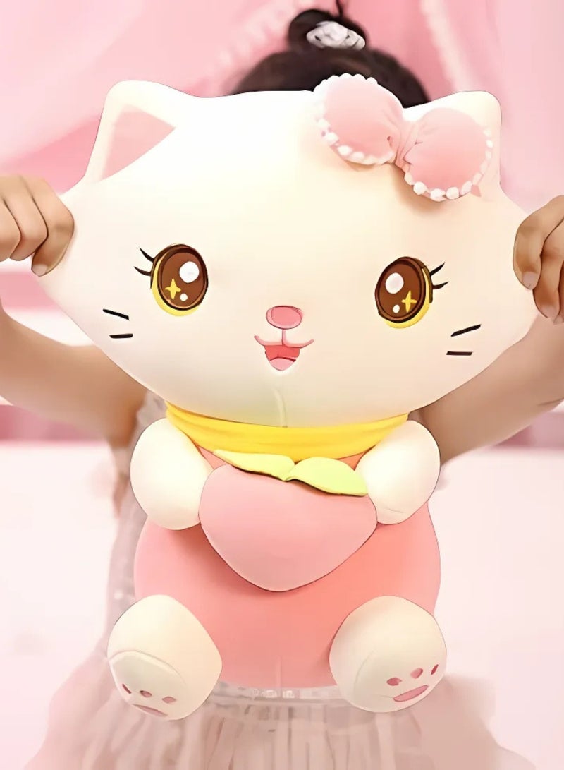 Cuddles Cute Marshmallow Cat Stuffed Animal Plush, Gifts For Kids, Soft Toys For Girls & Boys  14 Inch - Image 3