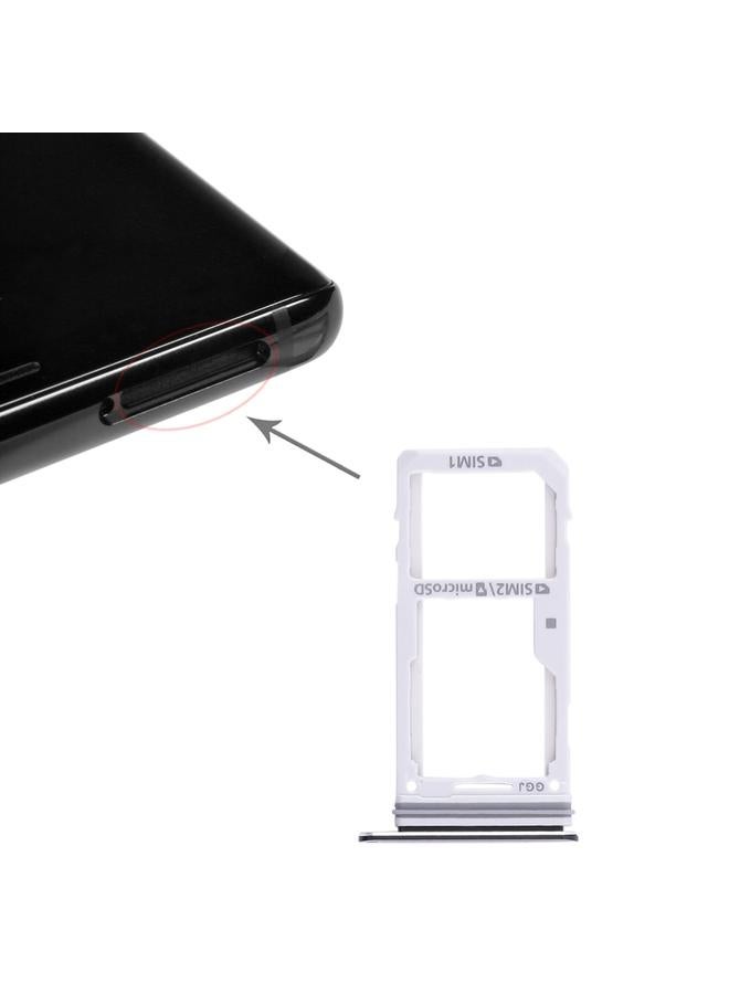 erorex For Galaxy Note 8 2 SIM Card Tray / Micro SD Card Tray (Black) - Image 1