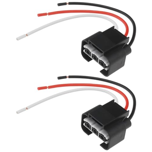 Micro Traders 2pcs Cooling Fan Control Module Connector Plug Compatible with Kia Optima 2014-2019 and Compatible with Kia Sedona 2014-2018 Cooling Radiator Fan Connector - Image 1