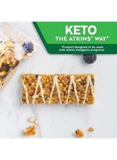 Atkins - Greek Yogurt Bar, Blueberry, 5 Bars, 1.69Oz (48G) Each  - Image 4