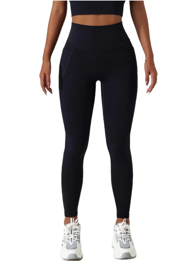 كون.يوغا Womens High Waist Contour Seamless Workout sport Leggings Yoga Pants Tummy Control Running Pants