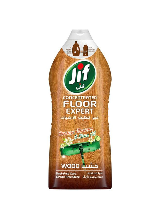 Jif Concentrated Orange Blossom and Lime Oil Wood Floor Expert 1500ml 69606741 - Image 1