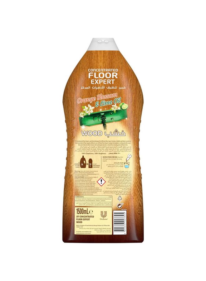 Jif Concentrated Orange Blossom and Lime Oil Wood Floor Expert 1500ml 69606741 - Image 2