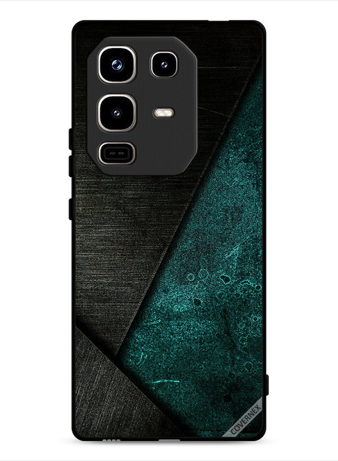 Covernex غطاء حماية إنفينكس نوت 50 برو 4G مع ورق جدران تجريدي - Image 1