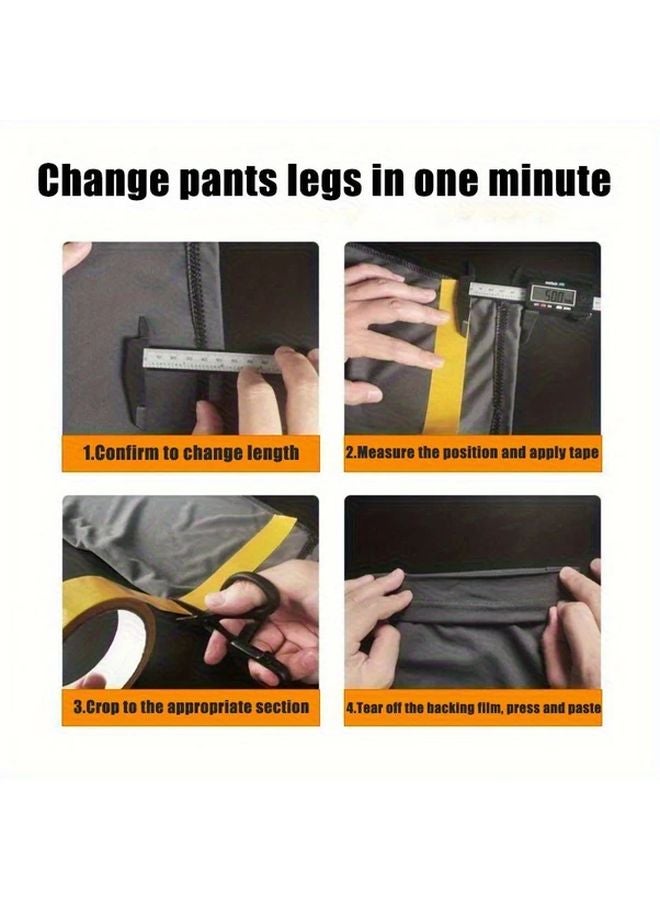 Heavy Duty Double Sided Tape 1.97x393.7 Inch Waterproof Tear Resistant No Residue Removal - Image 4