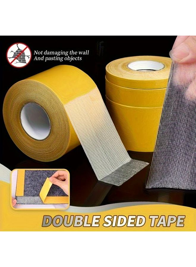 Heavy Duty Double Sided Tape 1.97x393.7 Inch Waterproof Tear Resistant No Residue Removal - Image 2
