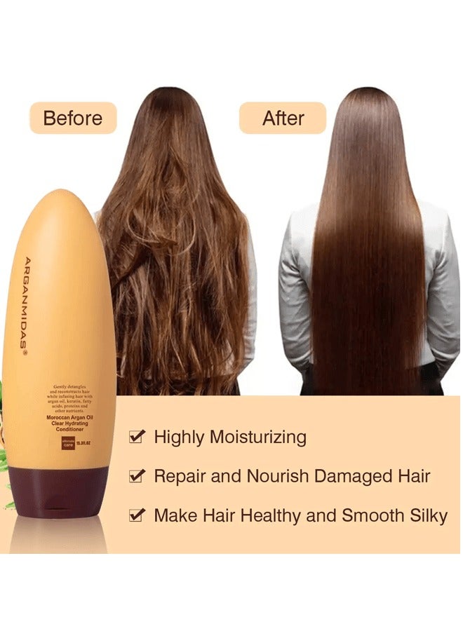 Arganmidas Moroccan Argan Oil Clear Hydrating Conditioner 200ml - Image 2