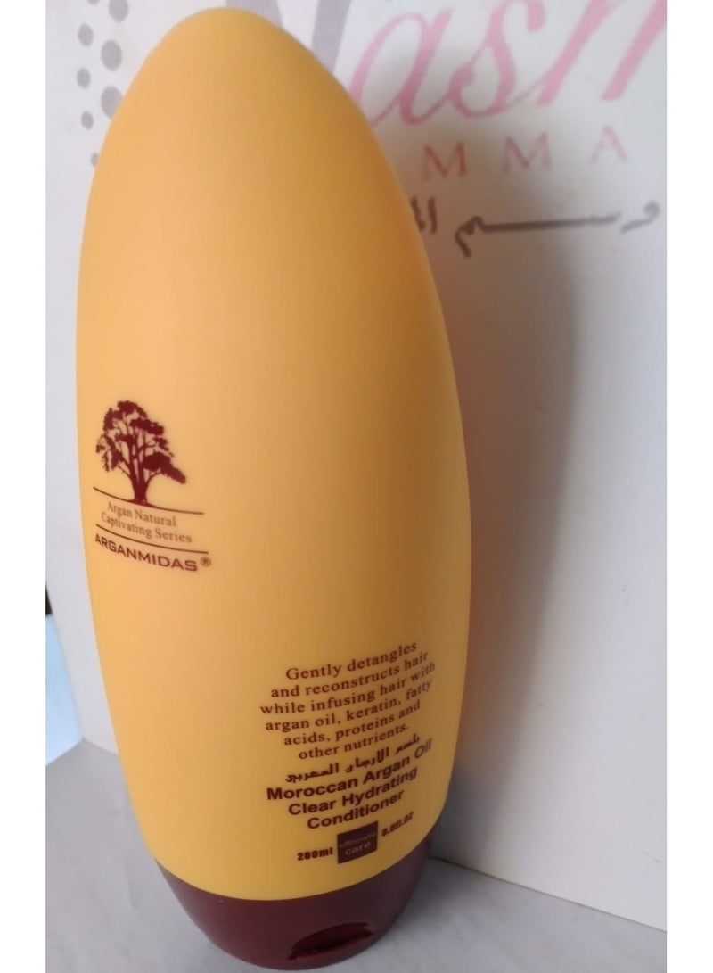 Arganmidas Moroccan Argan Oil Clear Hydrating Conditioner 200ml - Image 1