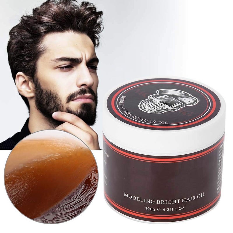 STRBOXONG Hair Oil Hair Clay  100 g Fluffy Hair Mud for Men Hair Styling Clay - Image 4