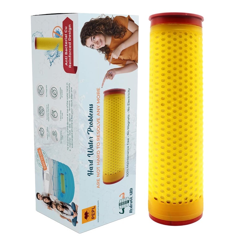 PEPL Hydra Guard Domestic Plus | For Whole House | For 750L-1,000L Tanks| Upto 1,000 L/D Usage | Reduces Hairfall, Hard Water & Scaling Problems | 10 to 12 Months Life | Softens 3.6 Lac Litres - Image 1