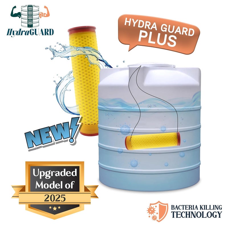 PEPL Hydra Guard Domestic Plus | For Whole House | For 750L-1,000L Tanks| Upto 1,000 L/D Usage | Reduces Hairfall, Hard Water & Scaling Problems | 10 to 12 Months Life | Softens 3.6 Lac Litres - Image 3