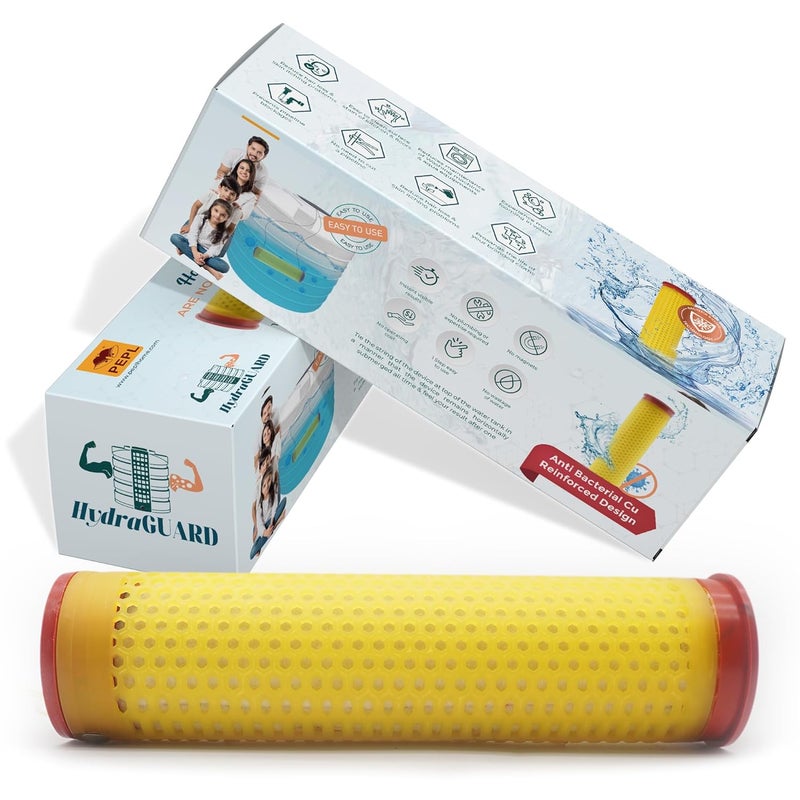 PEPL Hydra Guard Domestic Plus | For Whole House | For 750L-1,000L Tanks| Upto 1,000 L/D Usage | Reduces Hairfall, Hard Water & Scaling Problems | 10 to 12 Months Life | Softens 3.6 Lac Litres - Image 2