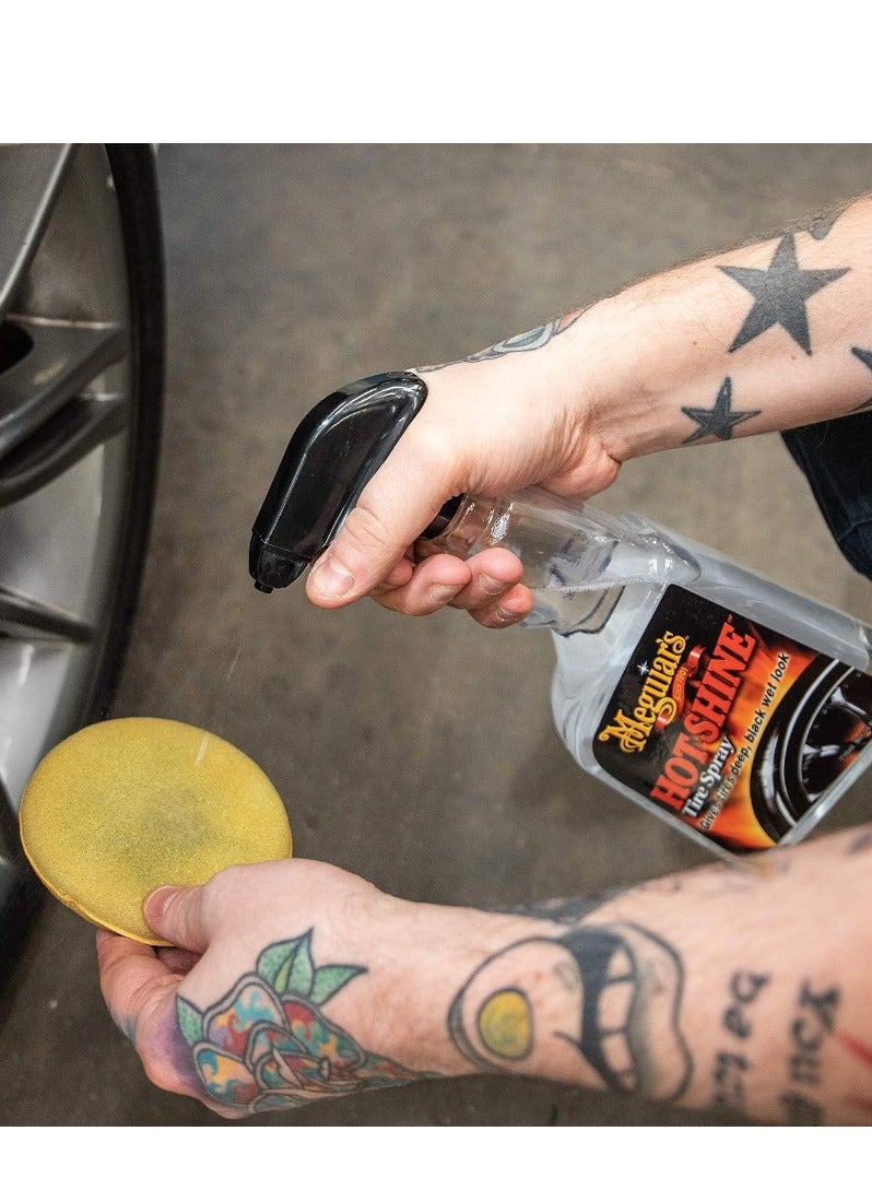 مجوايرز بخاخ ملمع  اطارات هوت شاين من ميجوايرز بسعة 709 مل - Image 2