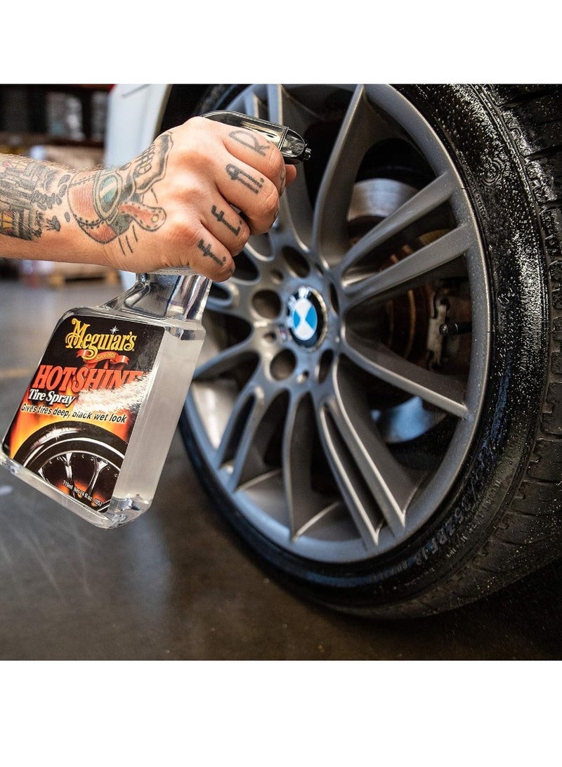 مجوايرز بخاخ ملمع  اطارات هوت شاين من ميجوايرز بسعة 709 مل - Image 3