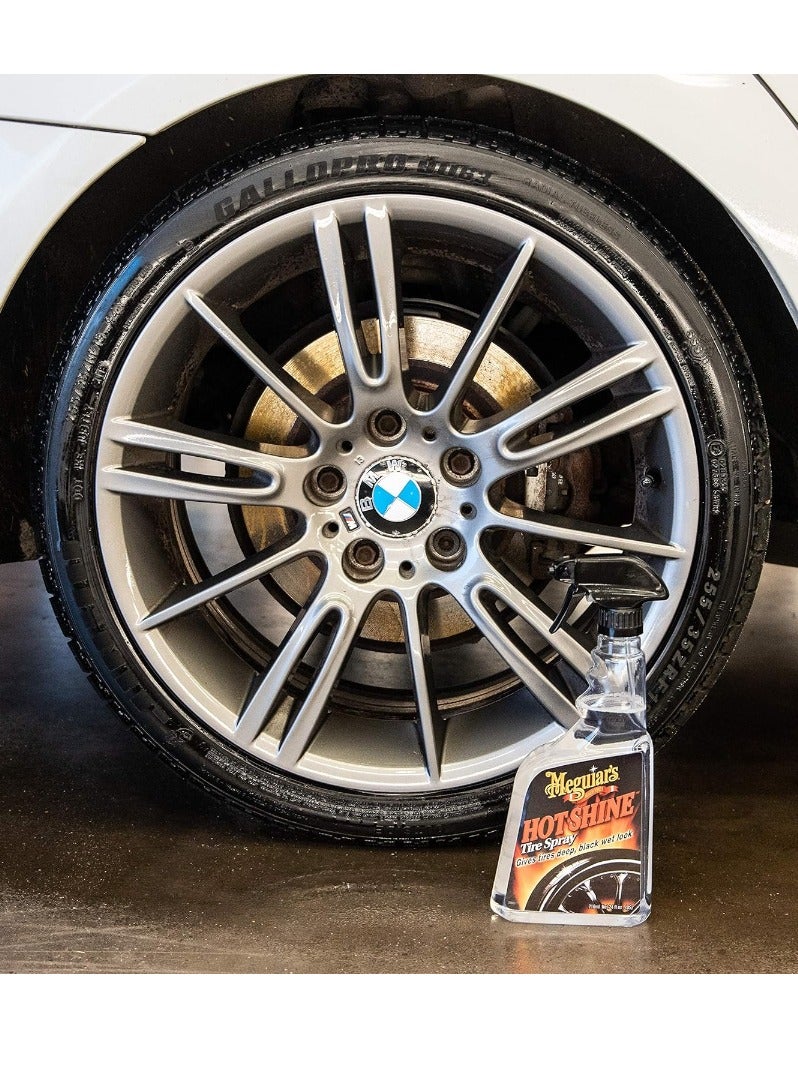 مجوايرز بخاخ ملمع  اطارات هوت شاين من ميجوايرز بسعة 709 مل - Image 4