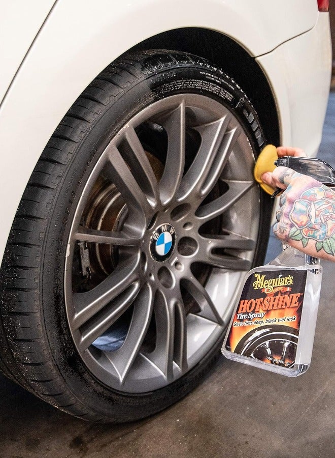 مجوايرز بخاخ ملمع  اطارات هوت شاين من ميجوايرز بسعة 709 مل - Image 5