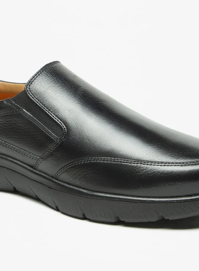 Le Confort Men's Solid Slip-On Loafers